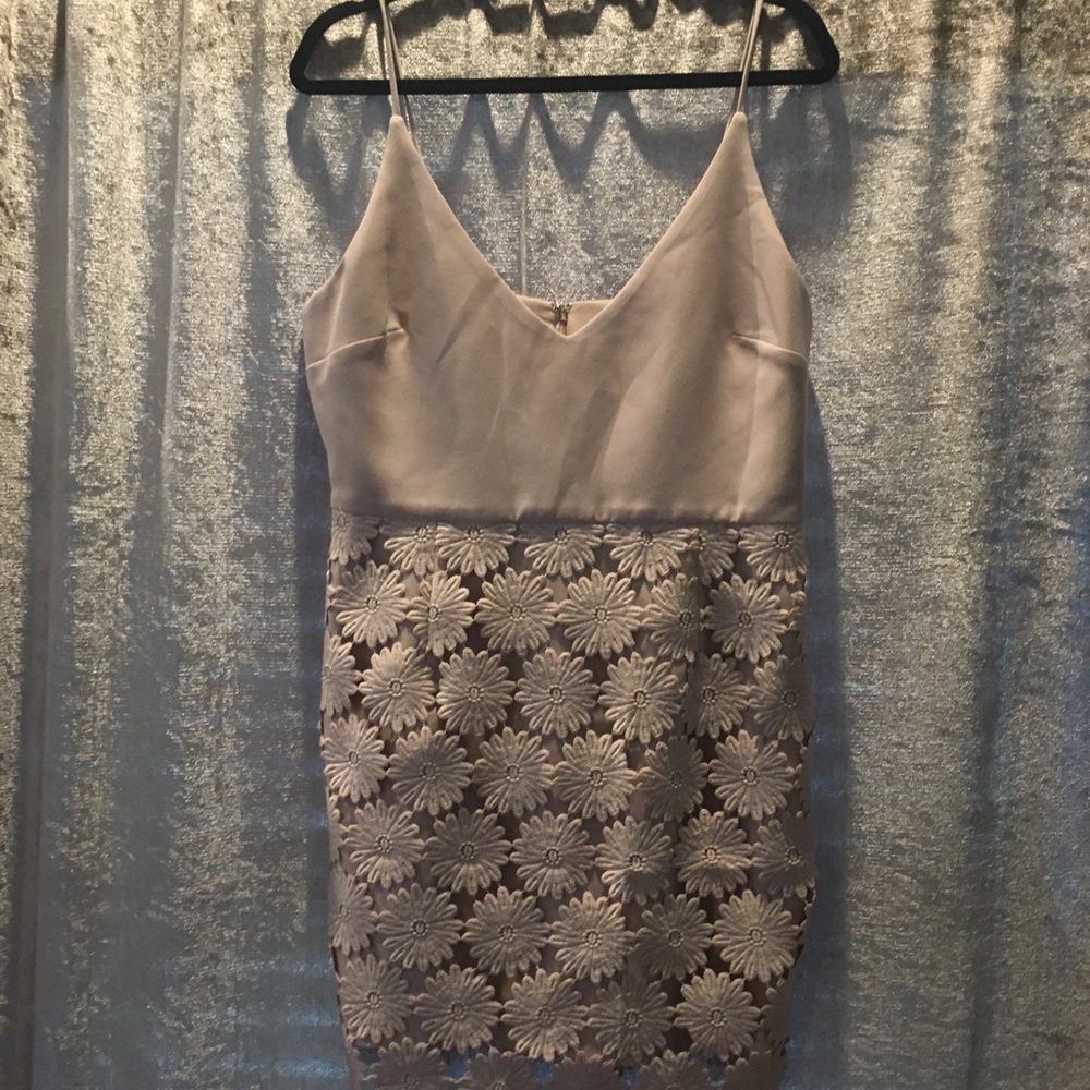 Nicholas blush pink floral dress 10